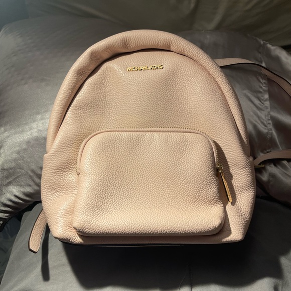 Michael Kors Handbags - Brand new Michael Kors pink backpack !!